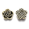 Tibetan Style Alloy Cabochons PALLOY-S125-101AG-NR-2