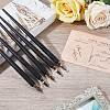 Wooden Dipped Pen AJEW-WH20004-11-5