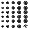   150Pcs 5 Style Resin Imitation Pearl Shank Buttons DIY-PH0017-79-1