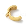 Brass Micro Pave Cubic Zirconia Pendant Bails KK-P292-02G-2