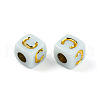 Plating Acrylic Beads OACR-N140-01C-C-2