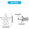 Unicraftale 304 Stainless Steel Pendants STAS-UN0008-92P-2
