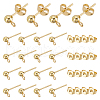 20Pcs 304 Stainless Steel Stud Earring Findings STAS-LP0001-11-1