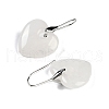 Natural Quartz Crystal Dangle Earrings EJEW-C119-03P-09-3
