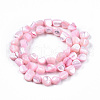 Natural Trochid Shell/Trochus Shell Beads Strands SSHEL-N032-49-A06-2