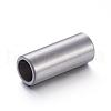 Tarnish Resistant 304 Stainless Steel Magnetic Clasps with Glue-in Ends STAS-L131-01-1