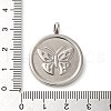 Non-Tarnish 304 Stainless Steel Pendants STAS-C086-06B-P-3