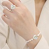 26Pcs 26 Styles Natural White Shell Beads BSHE-CJC0003-01-6