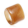 Rectangle Acrylic Finger Rings for Women WGE6404-04-4