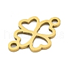 Ion Plating(IP) 201 Stainless Steel Connectors Charm STAS-M015-24G-2