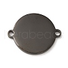 304 Stainless Steel Connector Charms STAS-A086-09EB-2