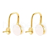 925 Sterling Silver Clip-on Earring Findings STER-T007-120G-1