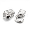 Tarnish Resistant Snake Head 304 Stainless Steel Hook and S-Hook Clasps Sets STAS-N076-03-3