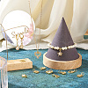 16Pcs 8 Style Rack Plating Brass Pave Cubic Zirconia Pendants KK-TA0001-44-7