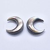 Natural Black Lip Shell Cabochons SSHEL-P015-80B-20mm-2