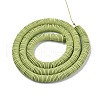 Spray Painted Non-magnetic Synthetic Hematite Beads Strands G-R0468-03D-10-2