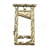 Plated Alloy Big Pendants PALLOY-D020-10AG-1