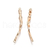 Brass Connector Charms KK-C005-16G-1