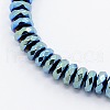 Grade A Electroplate Non-magnetic Synthetic Hematite Beads Strands G-N0014-6x3mm-01-1