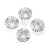 Cubic Zirconia Pointed Back Pendants ZIRC-N037-10mm-01-1