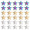 Unicraftale 36Pcs 3 Colors Ion Plating(IP) 304 Stainless Steel Pendants STAS-UN0044-92-1