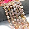 Natural Cherry Blossom Agate Beads Strands G-C116-A148-01-1