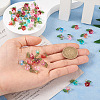  56Pcs 7 Colors Glass & Acrylic Charms FIND-TA0002-90-6