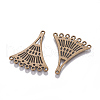 Tibetan Style Alloy Chandelier Components TIBE-Q054-10AB-NR-2