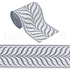 Olycraft 5M Polyester Jacquard Leaf Ribbon OCOR-OC0001-60B-1