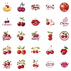 50Pcs Cartoon Cherry Paper Stickers STIC-C012-15-5