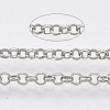 Soldered Brass Coated Iron Rolo Chains CH-S125-08B-P-1