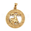 304 Stainless Steel Pendants STAS-C131-03G-11-1