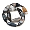 Natural Agate Beads Strands G-NH0052-A01-3