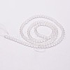 Natural Quartz Crystal Beads Strands G-N0218-01-3mm-2