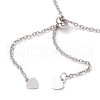 201 Crystal Stone Cage Pendant Necklaces NJEW-JN04765-02-4