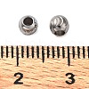 Tarnish Resistant 303 Stainless Steel Beads STAS-Q302-01D-P-2