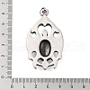 Retro 304 Stainless Steel Big Pendants STAS-I205-38AS-05-3