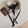 Bowknot streamers Plastic Claw Hair Clips PW-WG93FE9-02-1