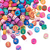 300Pcs Handmade Polymer Clay Colours Beads CLAY-CD0001-04-10