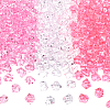 SUNNYCLUE 300Pcs 3 Colors Transparent Acrylic Beads OACR-SC0001-47A-1