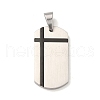 304 Stainless Steel Pendants STAS-C105-06EBP-1