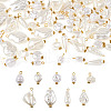 9 Sets 9 Style ABS Plastic Imitation Pearl Pendants KY-TA0001-23-9