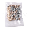 DIY Wood Beaded Pendant Display Decoration Making Kit DIY-YW0005-97-7