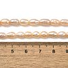 Natural Cultured Freshwater Pearl Beads Strands PEAR-I007-01P-02-5