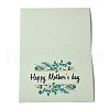 Mother's Day Gift Cards AJEW-E058-01C-2
