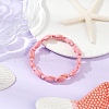 Tortoise Synthetic Turquoise Beads Stretch Bracelets for Women BJEW-JB11691-1