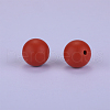 Round Silicone Focal Beads SI-JX0046A-81-2
