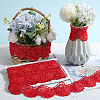 Gorgecraft 4.7~5Yards Cotton Shell Shaped Flower Lace Ribbon OCOR-GF0003-95A-4