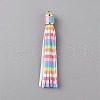 PU Imitation Leather Big Tassel Pendants FIND-WH0032-91A-1