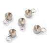 Tarnish Resistant 202 Stainless Steel Pendant Rhinestone Settings STAS-F266-21B-P-1
